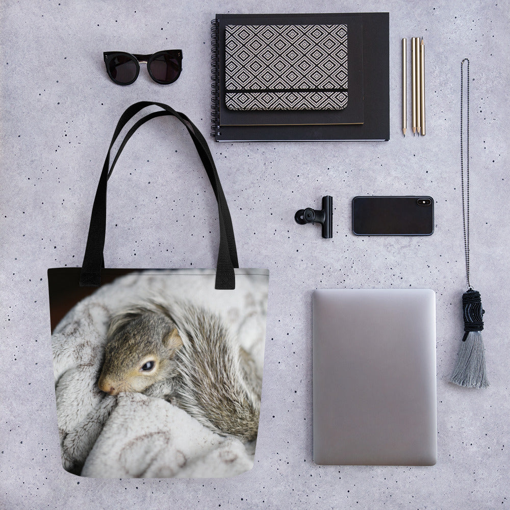 Sac fourre-tout (tote bag) Écureuil