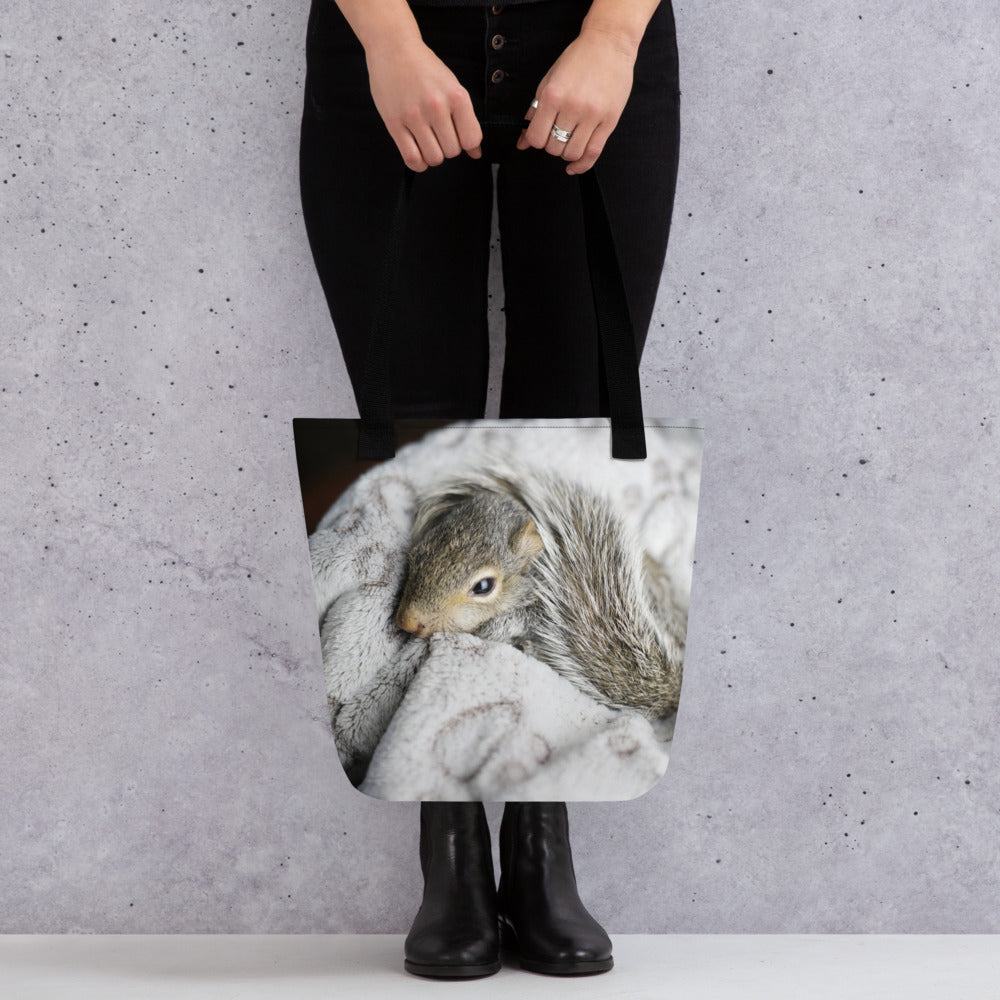 Sac fourre-tout (tote bag) Écureuil