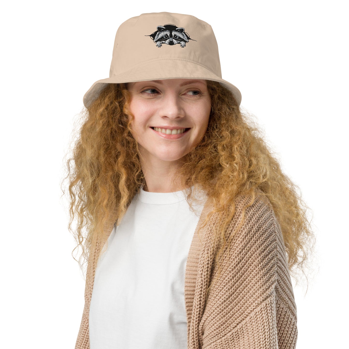 Chapeau bob Raton laveur écologique