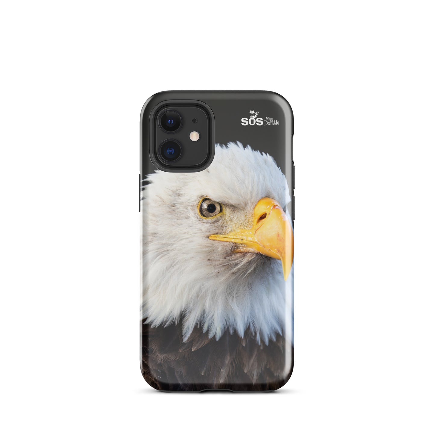 Étui de cellulaire solide pour iPhone® Pygargue