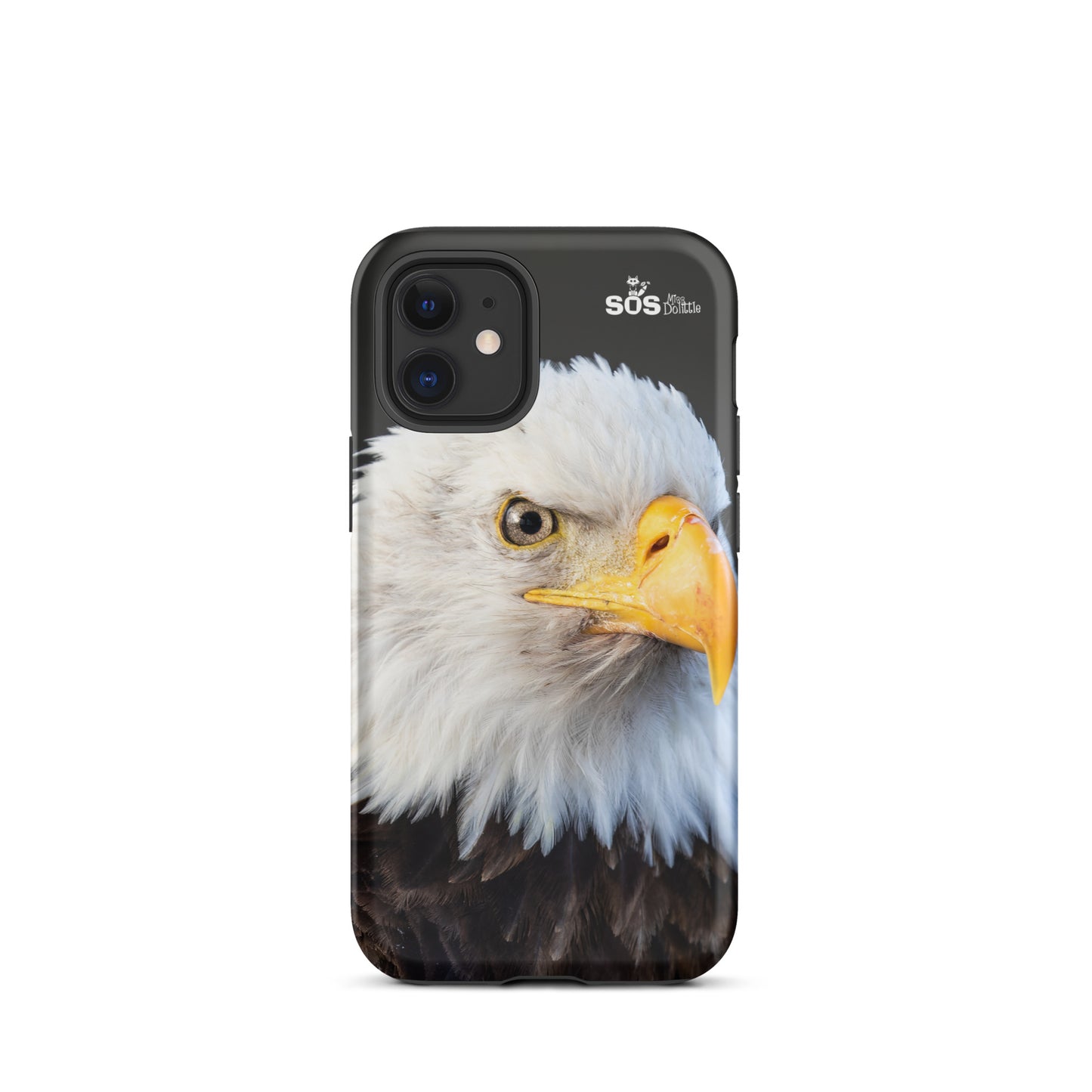 Étui de cellulaire solide pour iPhone® Pygargue