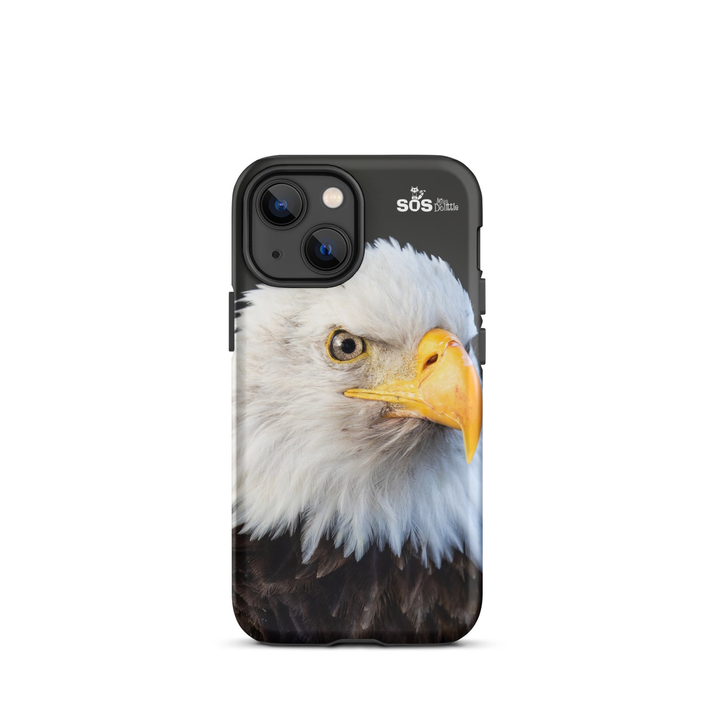 Étui de cellulaire solide pour iPhone® Pygargue