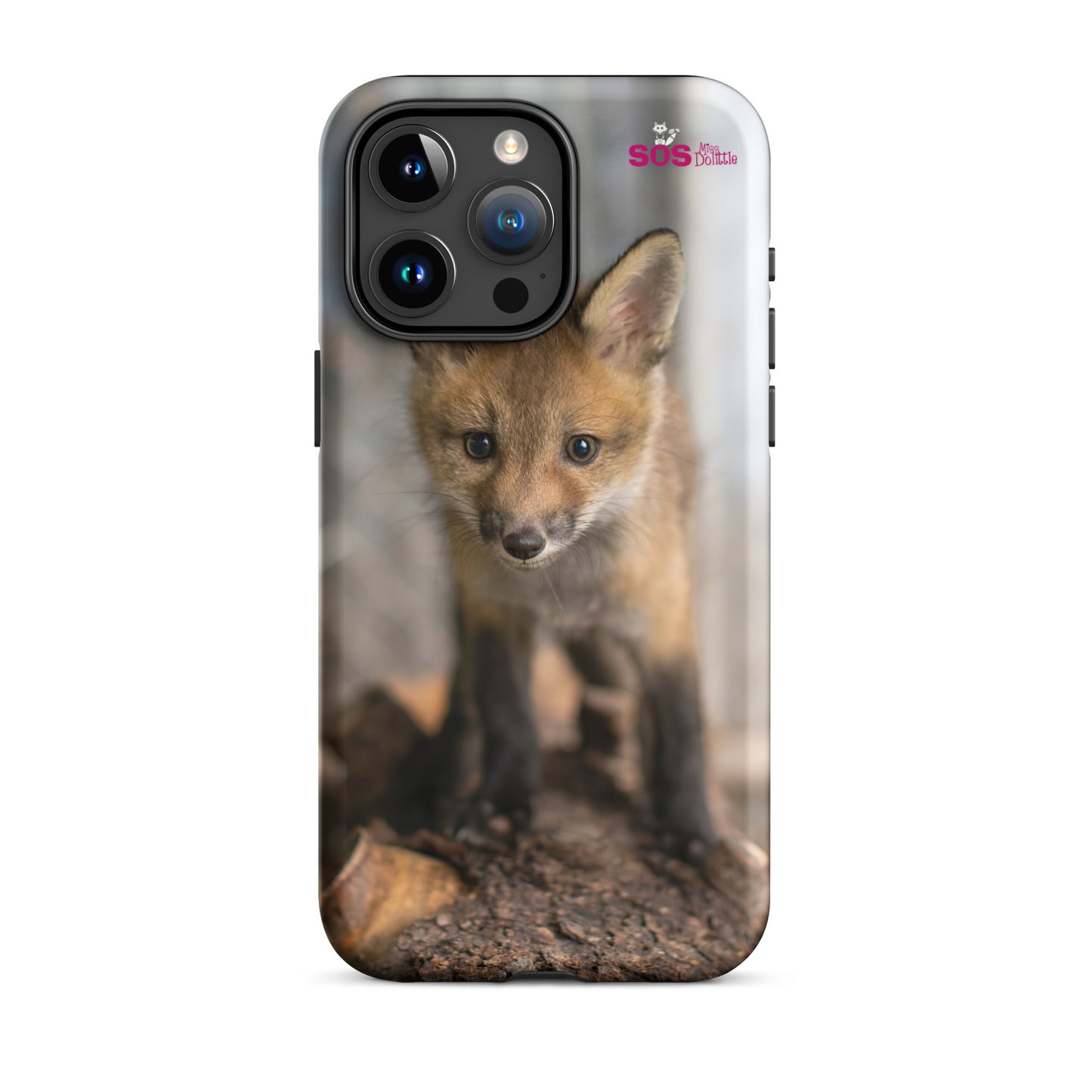 Étui de cellulaire solide pour iPhone® Renard