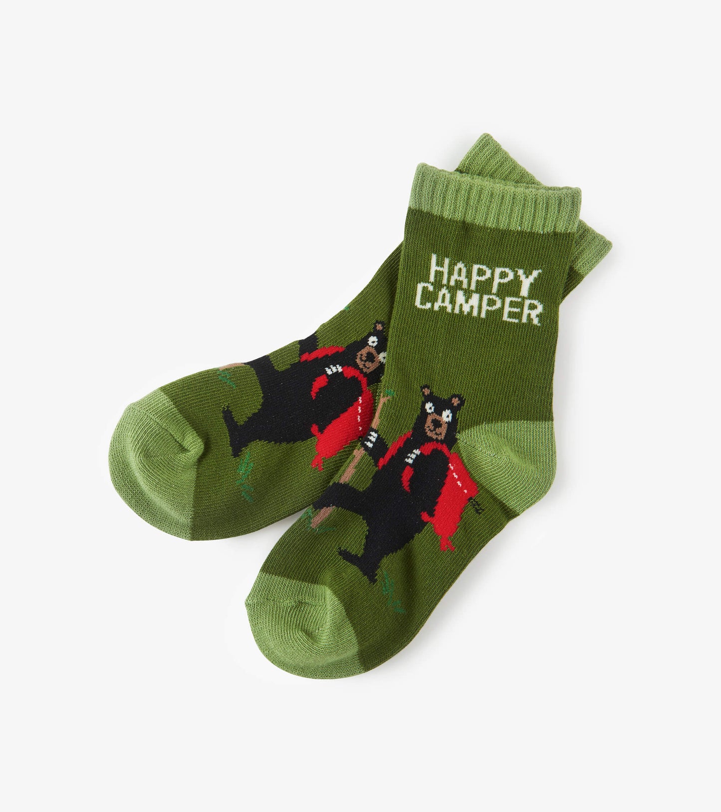 Chaussettes pour enfant – Ours « Happy Camper »