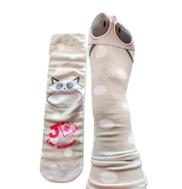 Chaussettes SOS Miss Dolittle - raton laveur