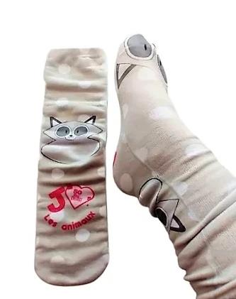Chaussettes SOS Miss Dolittle - raton laveur