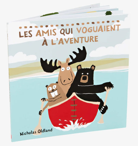 Livre pour enfants - Les amis qui voguaient à l'aventure