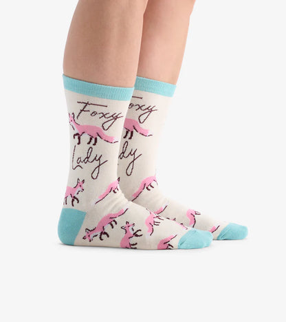 Chaussettes pour femme –  Renarde « Foxy lady »