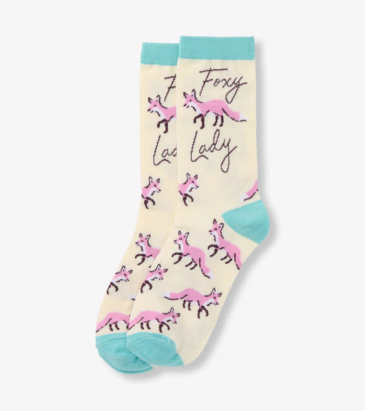 Chaussettes pour femme –  Renarde « Foxy lady »