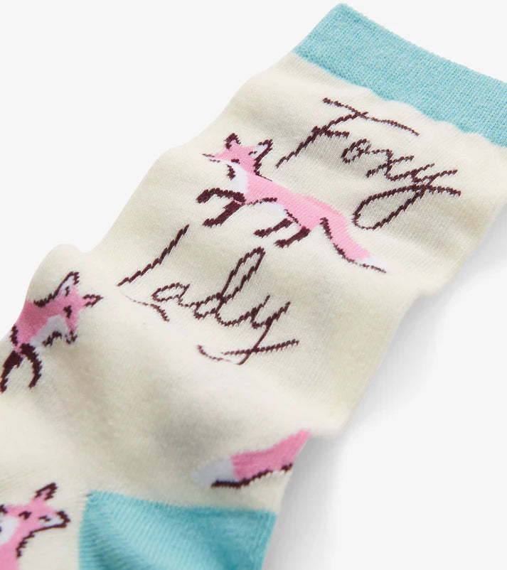Chaussettes pour femme –  Renarde « Foxy lady »