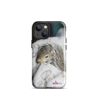 Étui de cellulaire solide pour iPhone® Écureuil