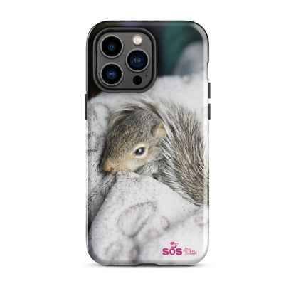 Étui de cellulaire solide pour iPhone® Écureuil