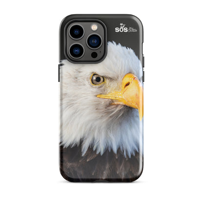 Étui de cellulaire solide pour iPhone® Pygargue