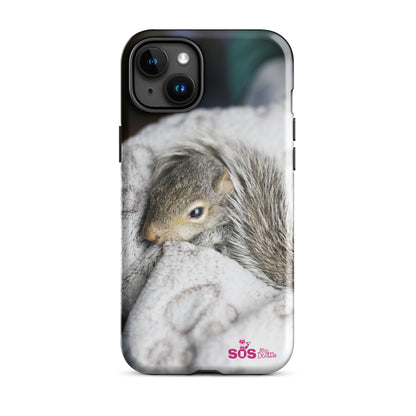Étui de cellulaire solide pour iPhone® Écureuil