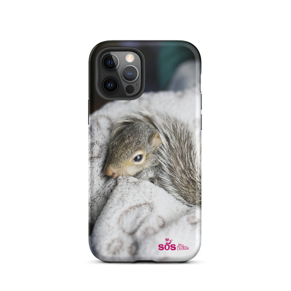 Étui de cellulaire solide pour iPhone® Écureuil