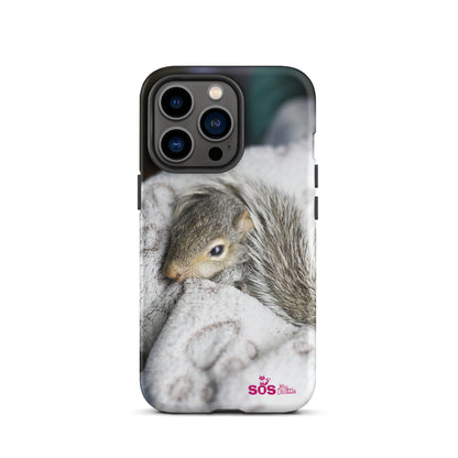 Étui de cellulaire solide pour iPhone® Écureuil