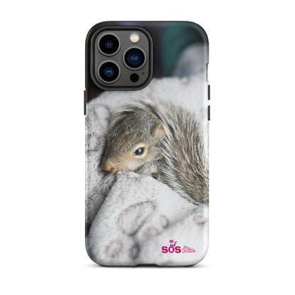 Étui de cellulaire solide pour iPhone® Écureuil