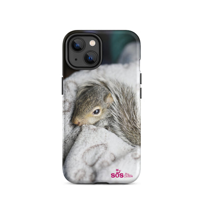 Étui de cellulaire solide pour iPhone® Écureuil
