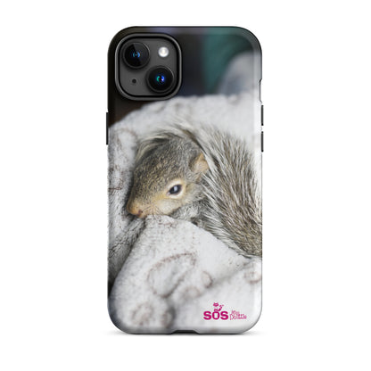 Étui de cellulaire solide pour iPhone® Écureuil