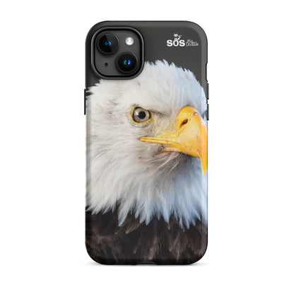 Étui de cellulaire solide pour iPhone® Pygargue