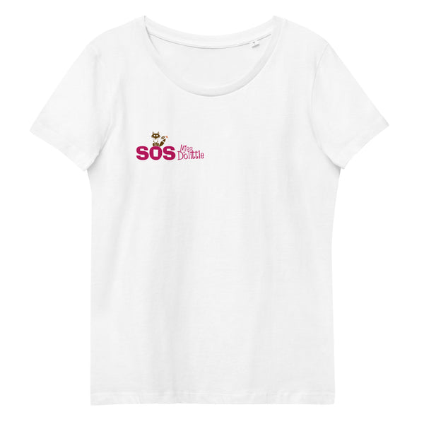 T-shirt col rond Écoresponsable | SOS Miss Dolittle