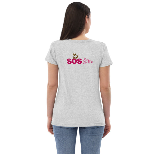 T-shirt Écoresponsable Raton et logo SOS Miss Dolittle
